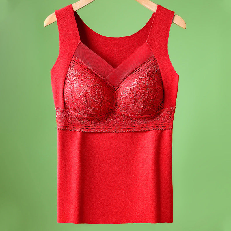 🔥❤️🔥【Compra 1 y llévate 1 gratis】【40-100 catties】Ropa interior de encaje de plumón de ganso de otoño e invierno para dar forma a la hermosa espalda