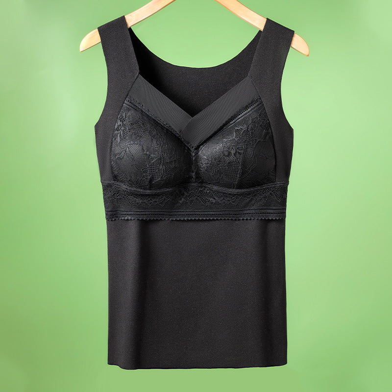 🔥❤️🔥【Compra 1 y llévate 1 gratis】【40-100 catties】Ropa interior de encaje de plumón de ganso de otoño e invierno para dar forma a la hermosa espalda