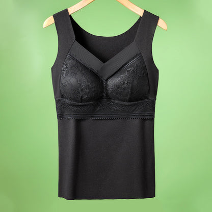 🔥❤️🔥【Compra 1 y llévate 1 gratis】【40-100 catties】Ropa interior de encaje de plumón de ganso de otoño e invierno para dar forma a la hermosa espalda