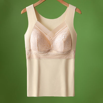 🔥❤️🔥【Compra 1 y llévate 1 gratis】【40-100 catties】Ropa interior de encaje de plumón de ganso de otoño e invierno para dar forma a la hermosa espalda