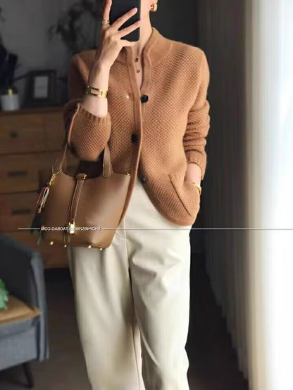 🔥🔥🌸【S-2XL】Jesen i zima novi francuski kardigan od kašmira u retro stilu