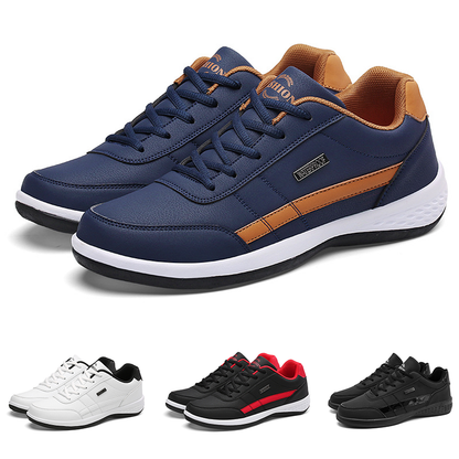 【38-47】Niebieski Męskie buty sportowe casualowe