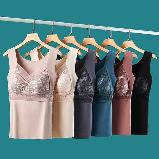 🔥❤️🔥【Compra 1 y llévate 1 gratis】【40-100 catties】Ropa interior de encaje de plumón de ganso de otoño e invierno para dar forma a la hermosa espalda