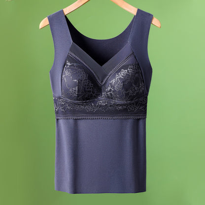 🔥❤️🔥【Compra 1 y llévate 1 gratis】【40-100 catties】Ropa interior de encaje de plumón de ganso de otoño e invierno para dar forma a la hermosa espalda